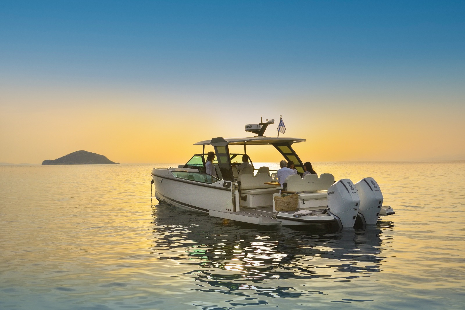 Explore Halkidiki - Saxdor 320 GTO – Luxury Private Yacht Charter in Halkidiki
