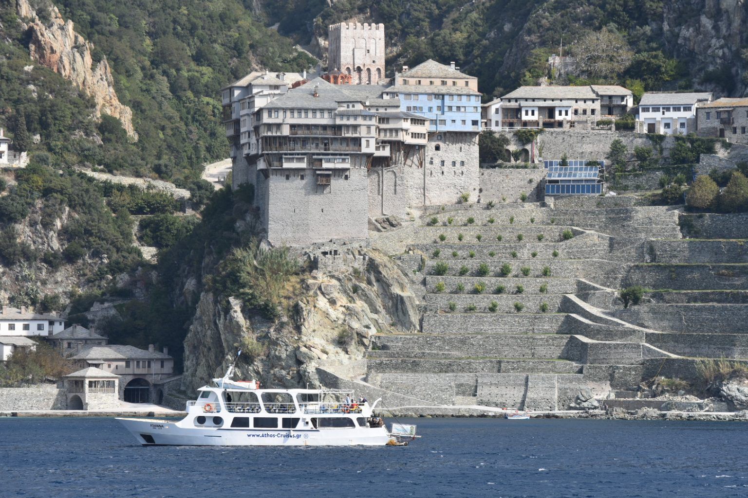 Mount Athos & Ammouliani Island Cruise from Ouranoupolis